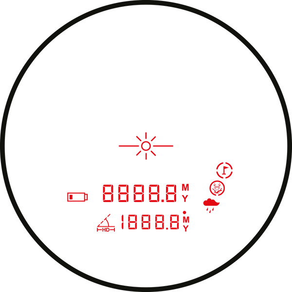 Hawke Frontier 1800 Rangefinder 8x42 Binocular-Green - TALON GEAR