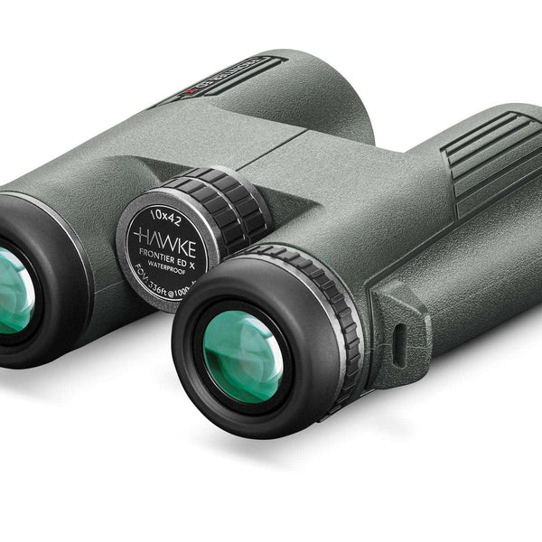 Hawke Frontier ED X 10x42 Binocular - Green - TALON GEAR