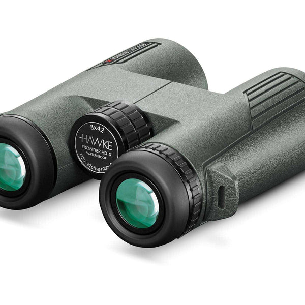 Hawke Frontier HD X 8x42 Binocular - Green - TALON GEAR