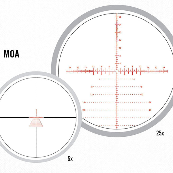 Vortex Strike Eagle 5-25x56 MOA FFP EBR-7C Riflescope - TALON GEAR
