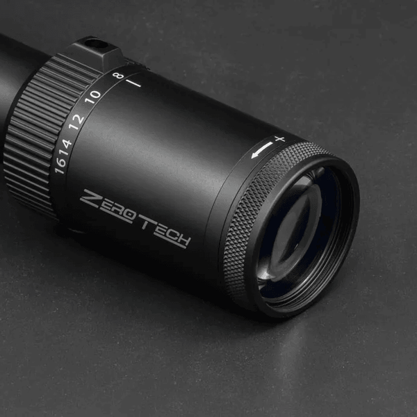 ZeroTech Thrive HD 6-24x50 SFP Illuminated Reticle PHR II Rifle Scope - TALON GEAR