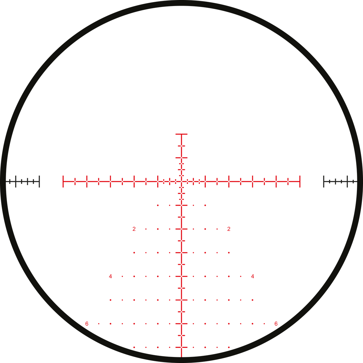 Hawke Frontier 30 SF FFP 5-25x56 SF IR Rifle Scope FFP Mil Pro 25x