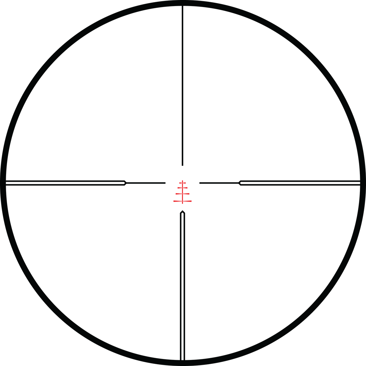 Hawke Endurance 30 WA 2.5-10x50 IR Rifle Scope - Exposed Turrets