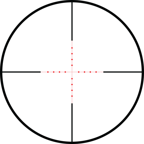 Hawke Vantage IR 4-12x50 AO Rifle Scope Reticle Mil Dot