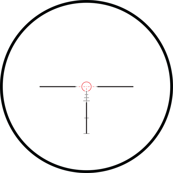 Hawke Endurance 30 WA 1-4x24 IR Rifle Scope - Exposed Turrets