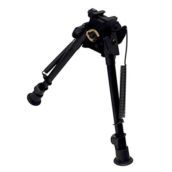 Harris BR2P Picatinny Rail Swivel Bipod - 6-9 Inches - Quick Deploy Legs