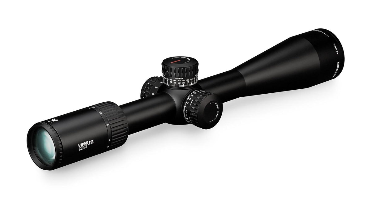 Vortex Viper PST Gen II 5-25x50 FFP EBR-7C MRAD Rifle Scope - TALON GEAR