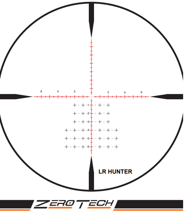 ZeroTech Thrive HD 6-24x50 SFP LR Hunter - TALON GEAR